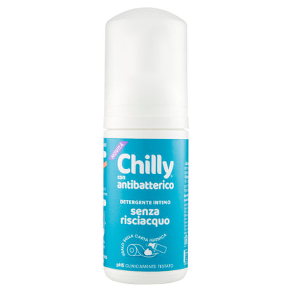 Chilly con antibatterico Detergente Intimo senza risciacquo 100 ml