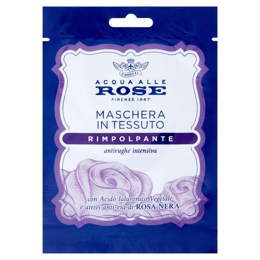 Acqua alle Rose Maschera in Tessuto Rimpolpante 1 pz