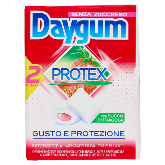 Daygum Protex con Succo di Fragola 2 x 30 g