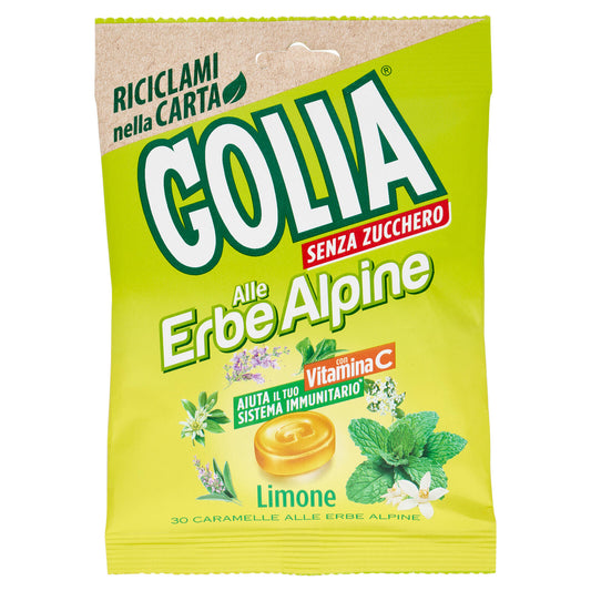 Golia alle Erbe Alpine Limone 60 g