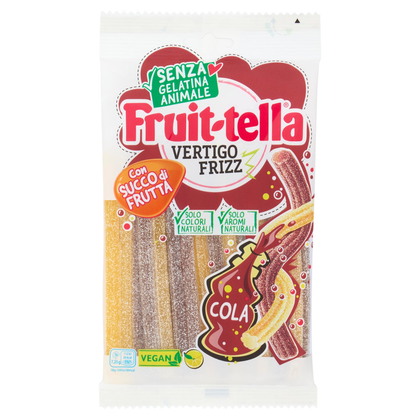 Fruit-tella Vertigo Frizz 145 g