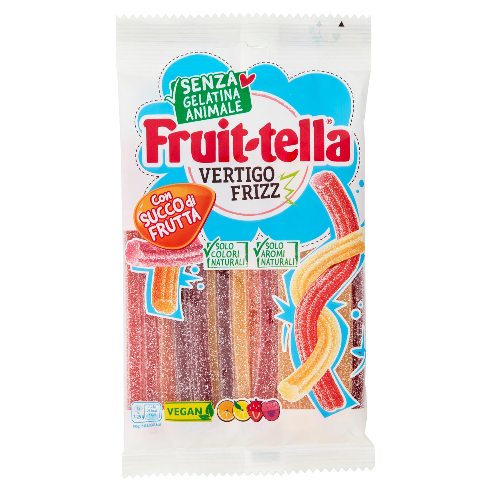 Fruit-tella Vertigo Frizz 145 g