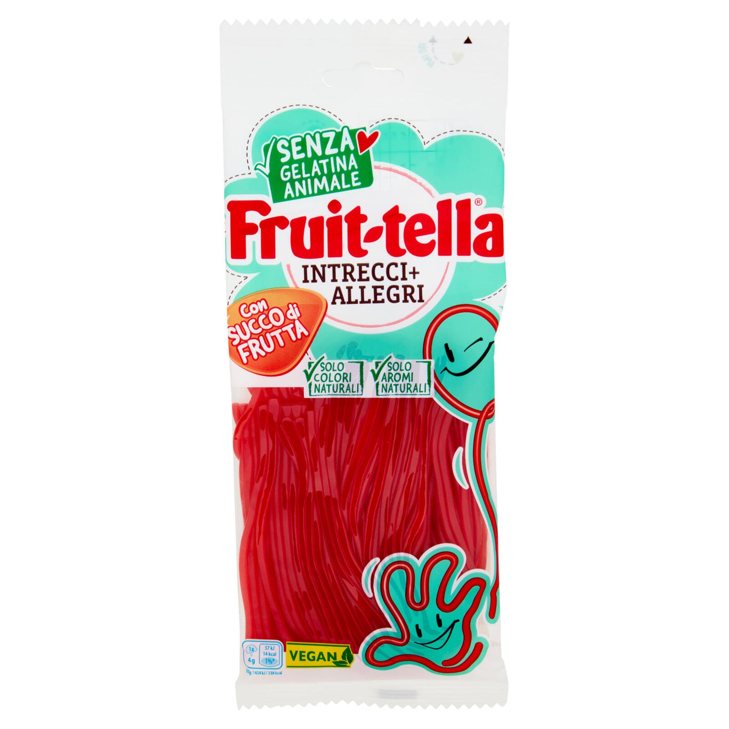 Fruit-tella Intrecci + Allegri 125 g