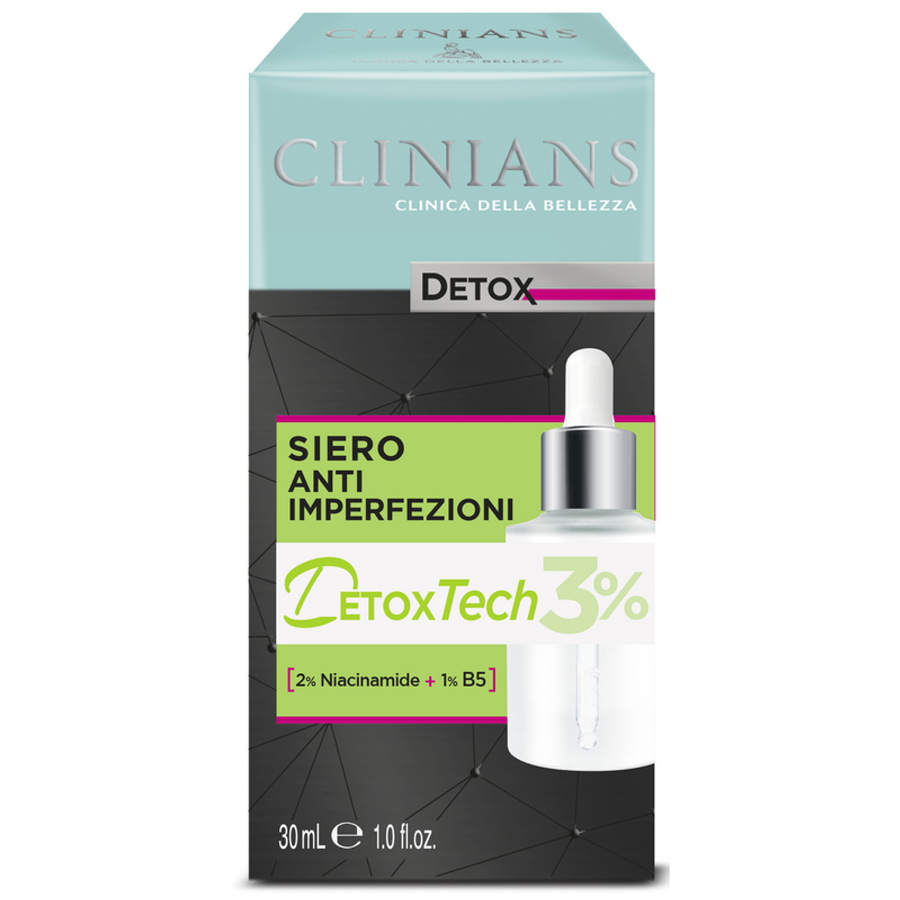 CLINIANS - Siero anti-imperfezioni Detox Tech - 30 ml