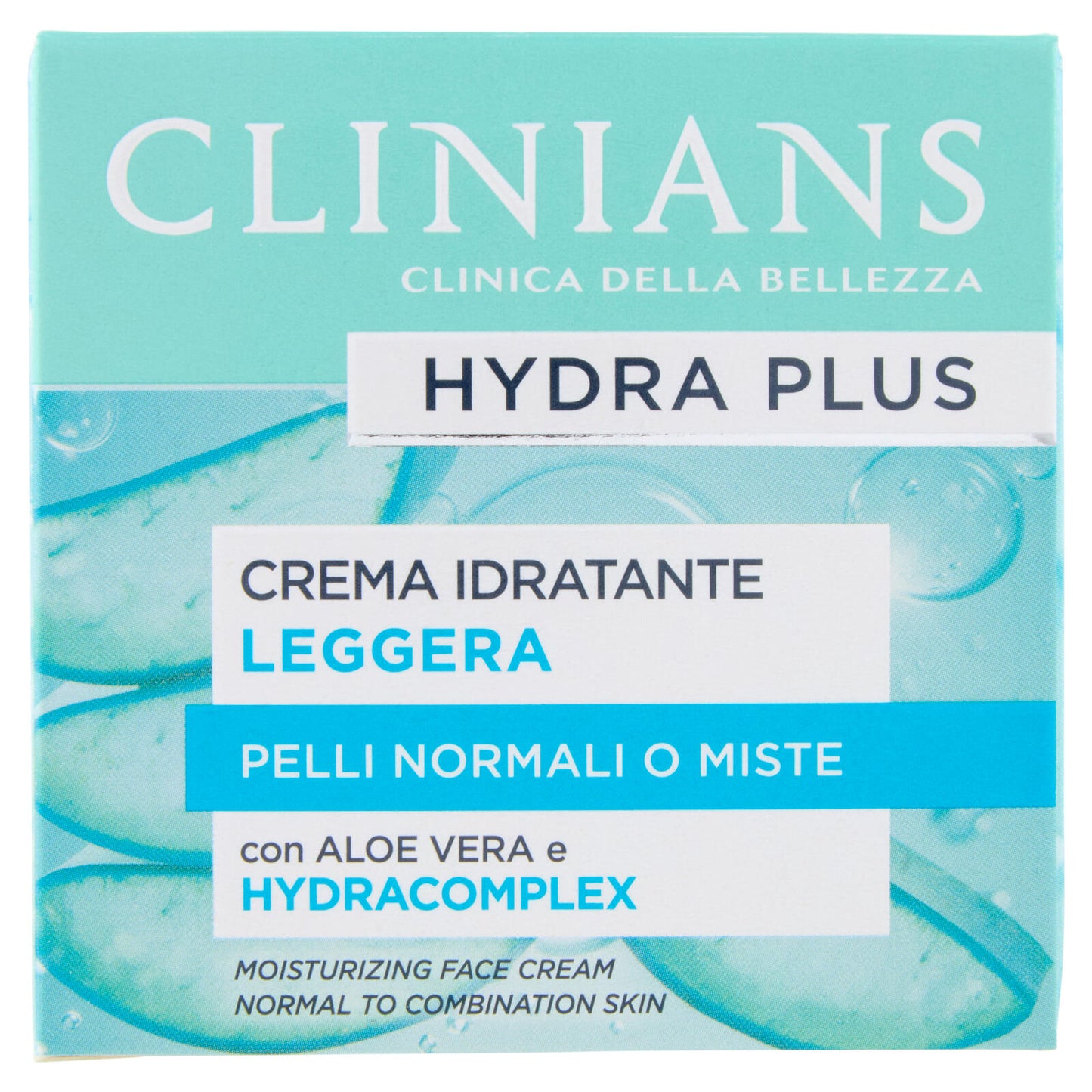 Clinians Hydra Plus Crema Idratante Leggera Pelli Normali o Miste 50 mL