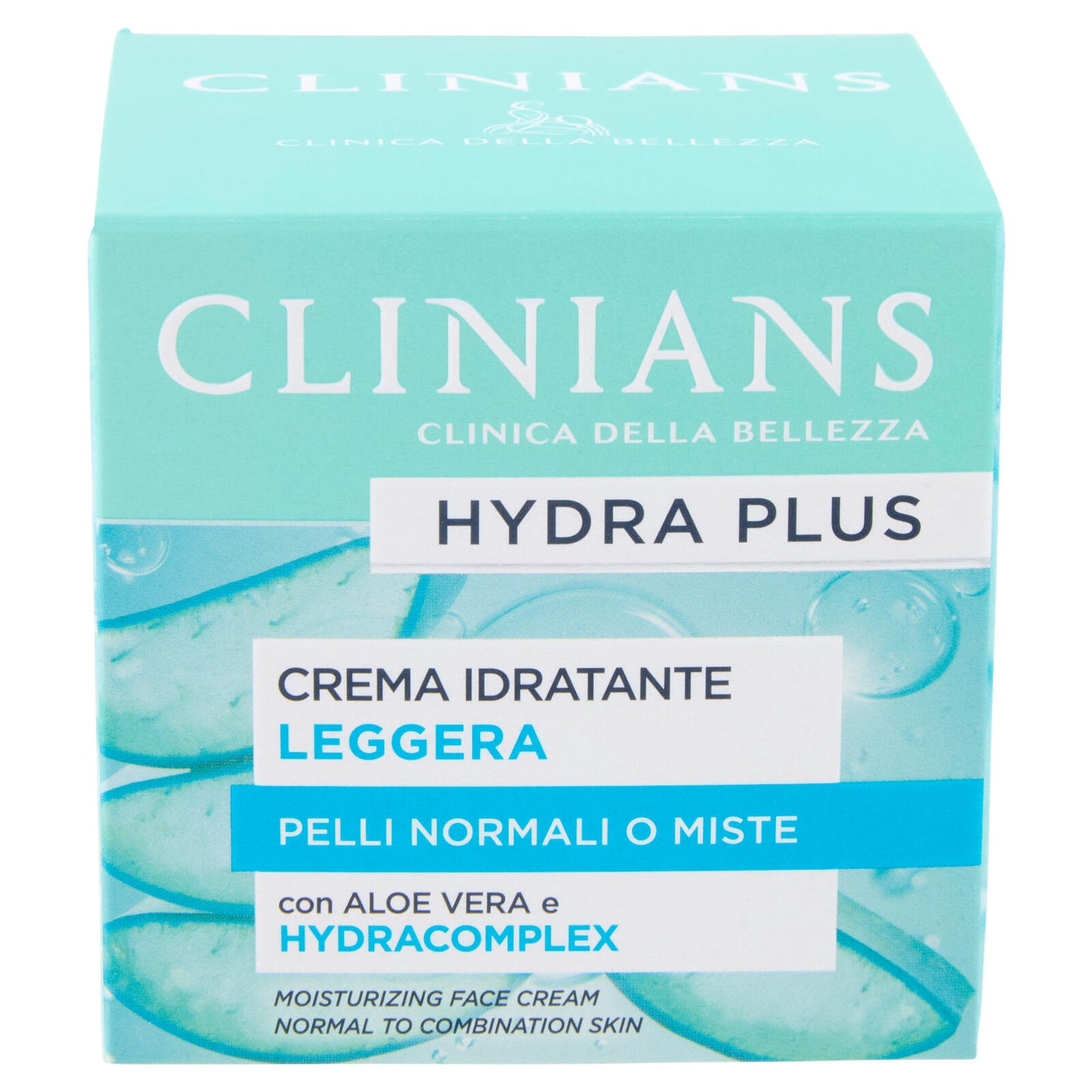 Clinians Hydra Plus Crema Idratante Leggera Pelli Normali o Miste 50 mL