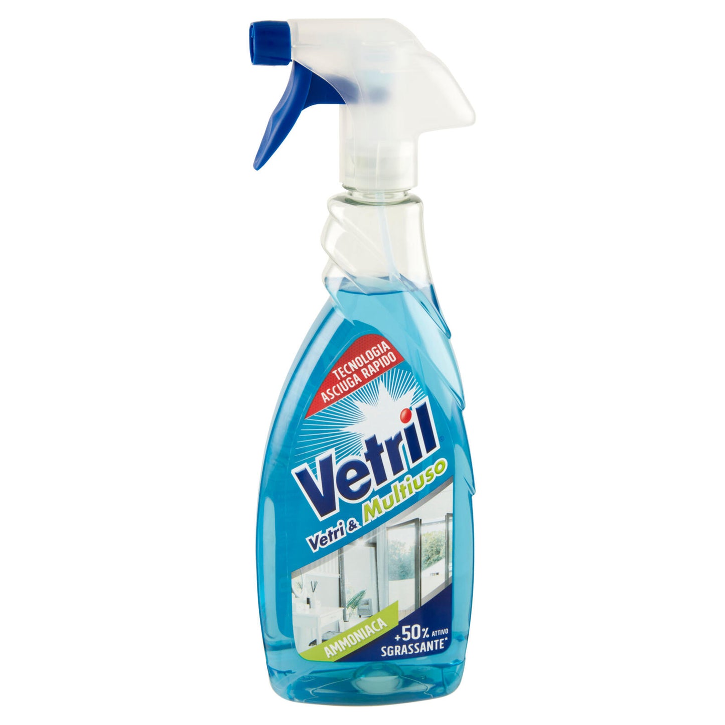 Vetril Vetri e Multiuso Ammoniaca Sgrassante 650 ml