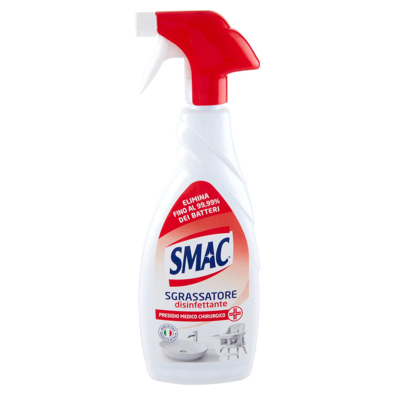 Smac Sgrassatore disinfettante 650 ml