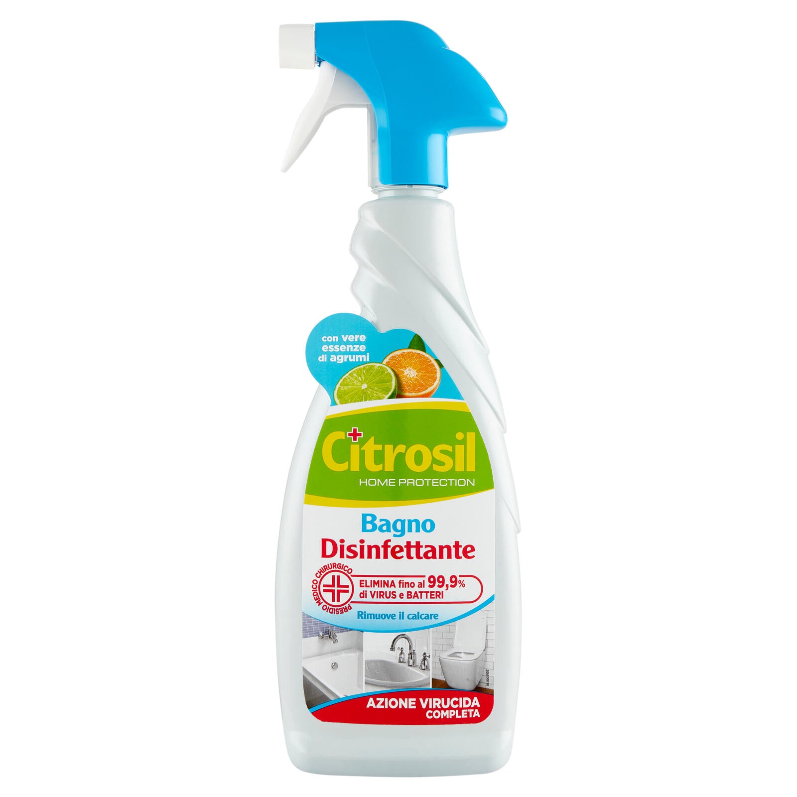 Citrosil Home Protection Bagno Disinfettante con vere essenze di agrumi 650 ml