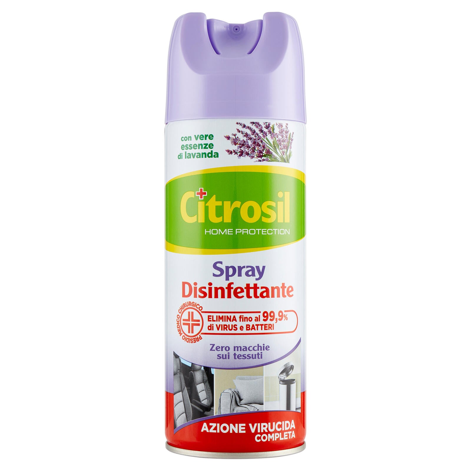 CitrosilHomeProtectionSprayDisinfettanteconvereessenzedilavanda300ml