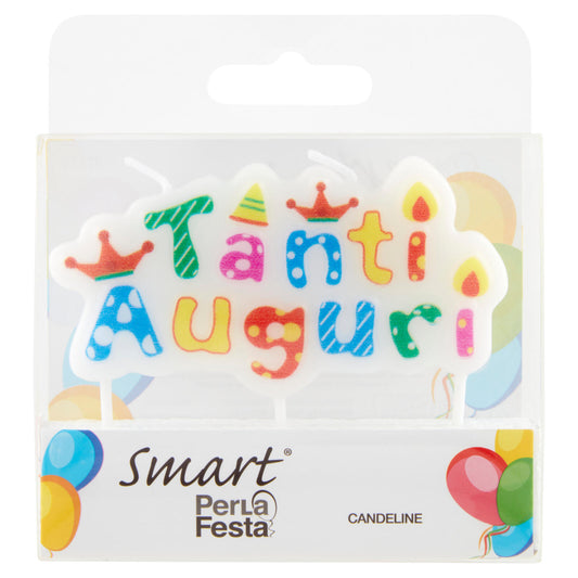 Smart PerLa Festa Candeline Tanti Auguri 1 pz