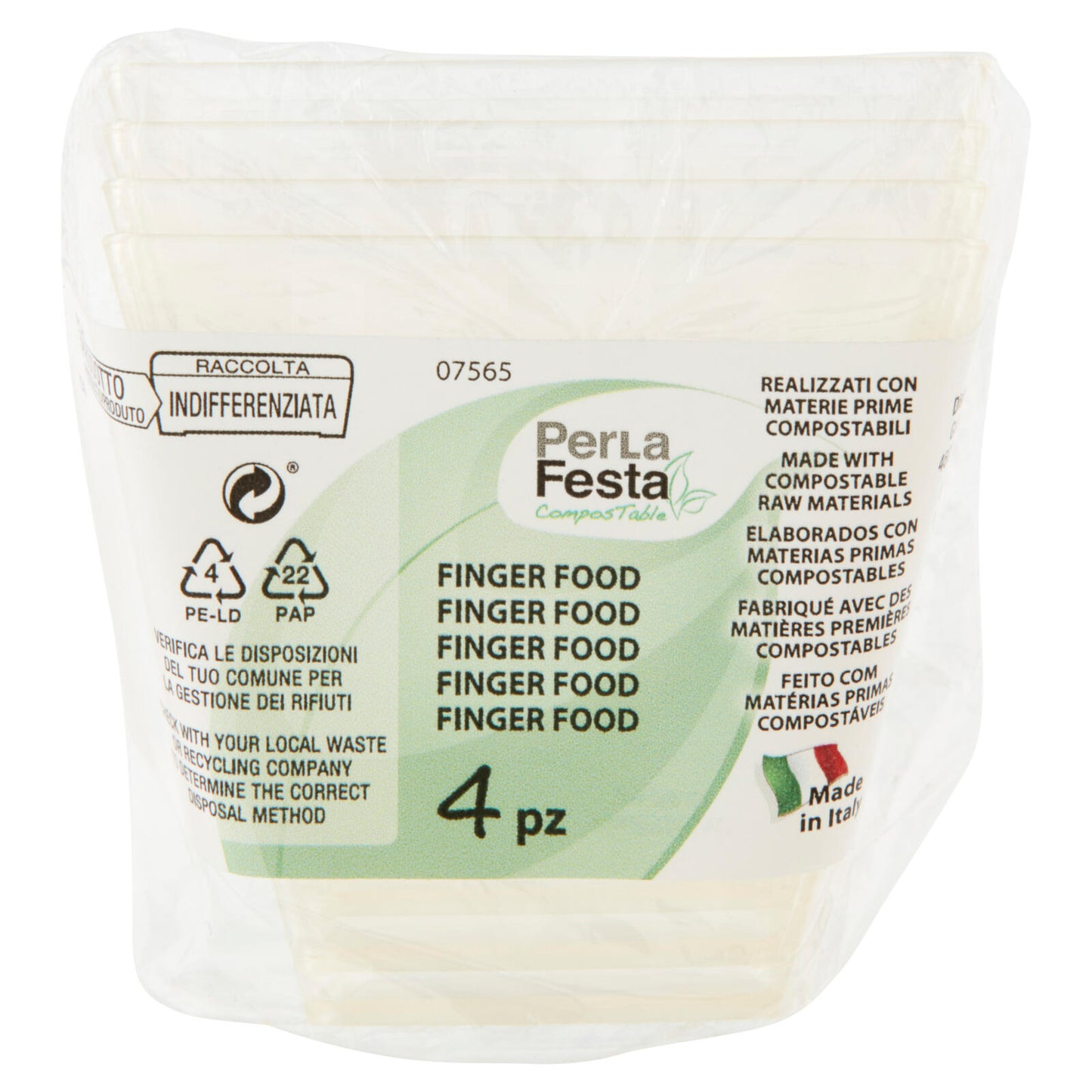 PerLa Festa ComposTable Finger Food 4 pz