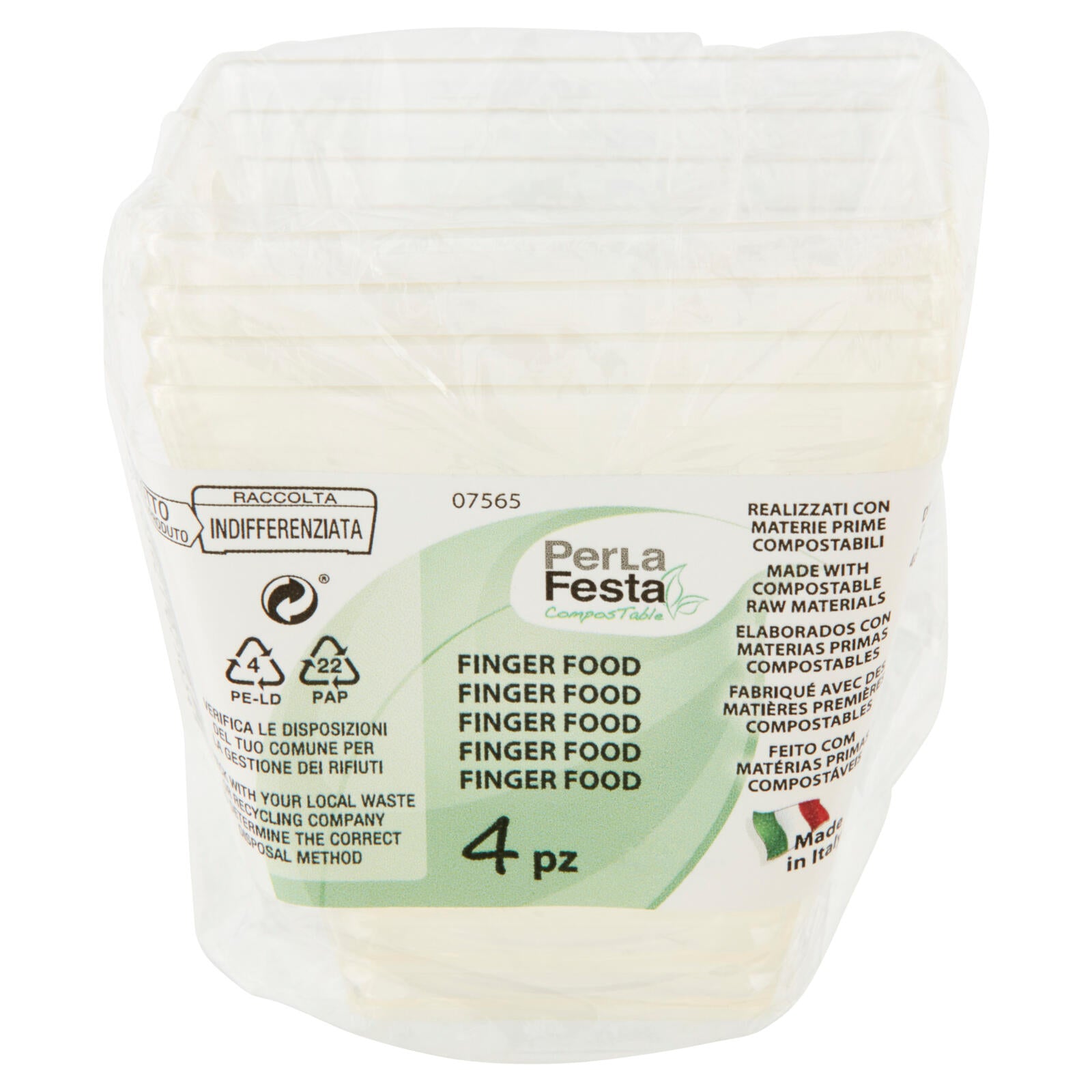 PerLa Festa ComposTable Finger Food 4 pz