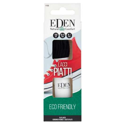 Eden Natural Comfort Lacci Piatti 150 cm 10/11 Fori 1 Paio