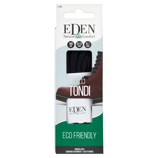 Eden Natural Comfort Lacci Tondi 180 cm 12/13 Fori 1 Paio