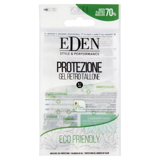 Eden Style & Performance Protezione Gel Retro Tallone 1 Paio