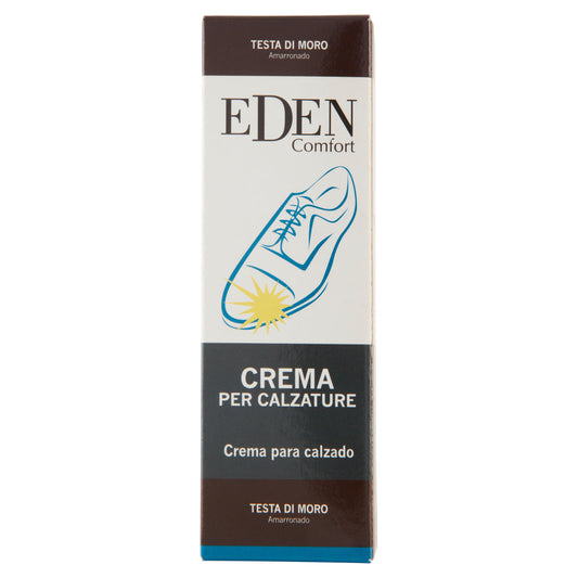 Eden Comfort Crema per Calzature Testa di Moro 50 ml