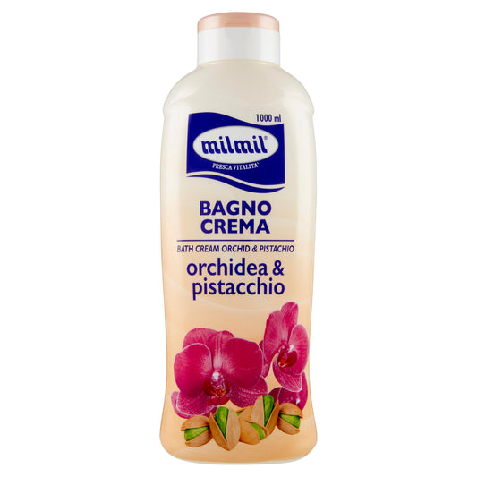 milmil Bagno Crema orchidea & pistacchio 1000 ml