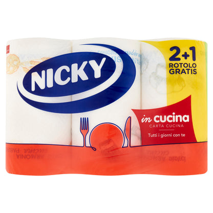 Nicky in cucina Carta Cucina 3 pz