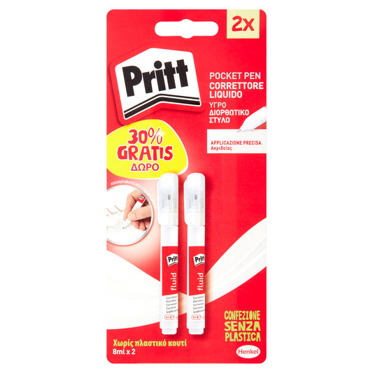 PRITT correttore Pocket Pen 2 x 8 ml