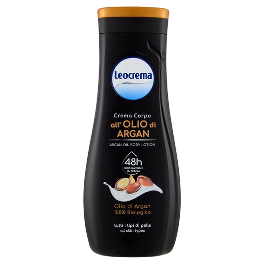 Leocrema Crema Corpo all'Olio di Argan 400 ml