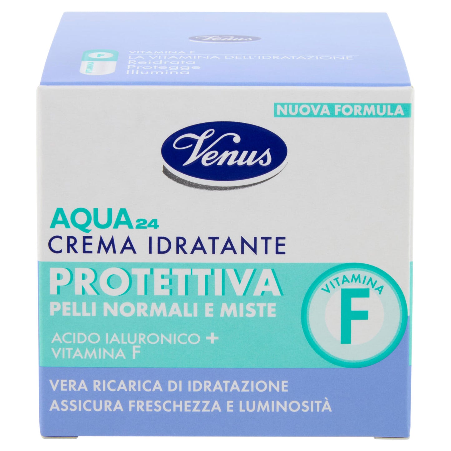 Venus Aqua 24 Crema Idratante Protettiva Pelli Normali e Miste 50 mL