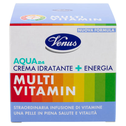 Venus Aqua 24 Crema Idratante + Energia Multi Vitamin 50 mL