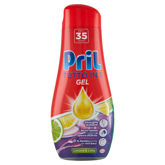 PRIL Tutto in 1 Gel Limone 630ml