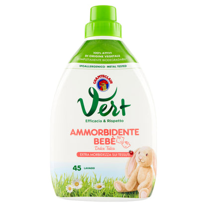 Vert di Chanteclair Ammorbidente Bebè Dolce Talco 900 ml