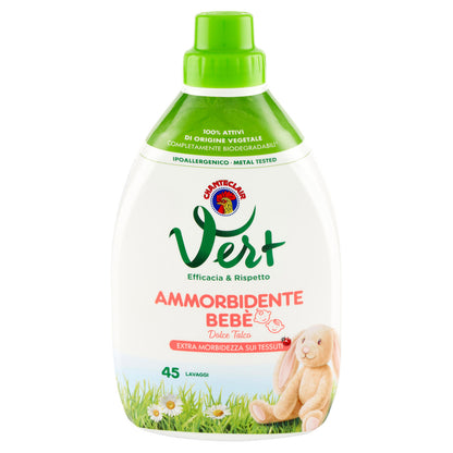 Vert di Chanteclair Ammorbidente Bebè Dolce Talco 900 ml