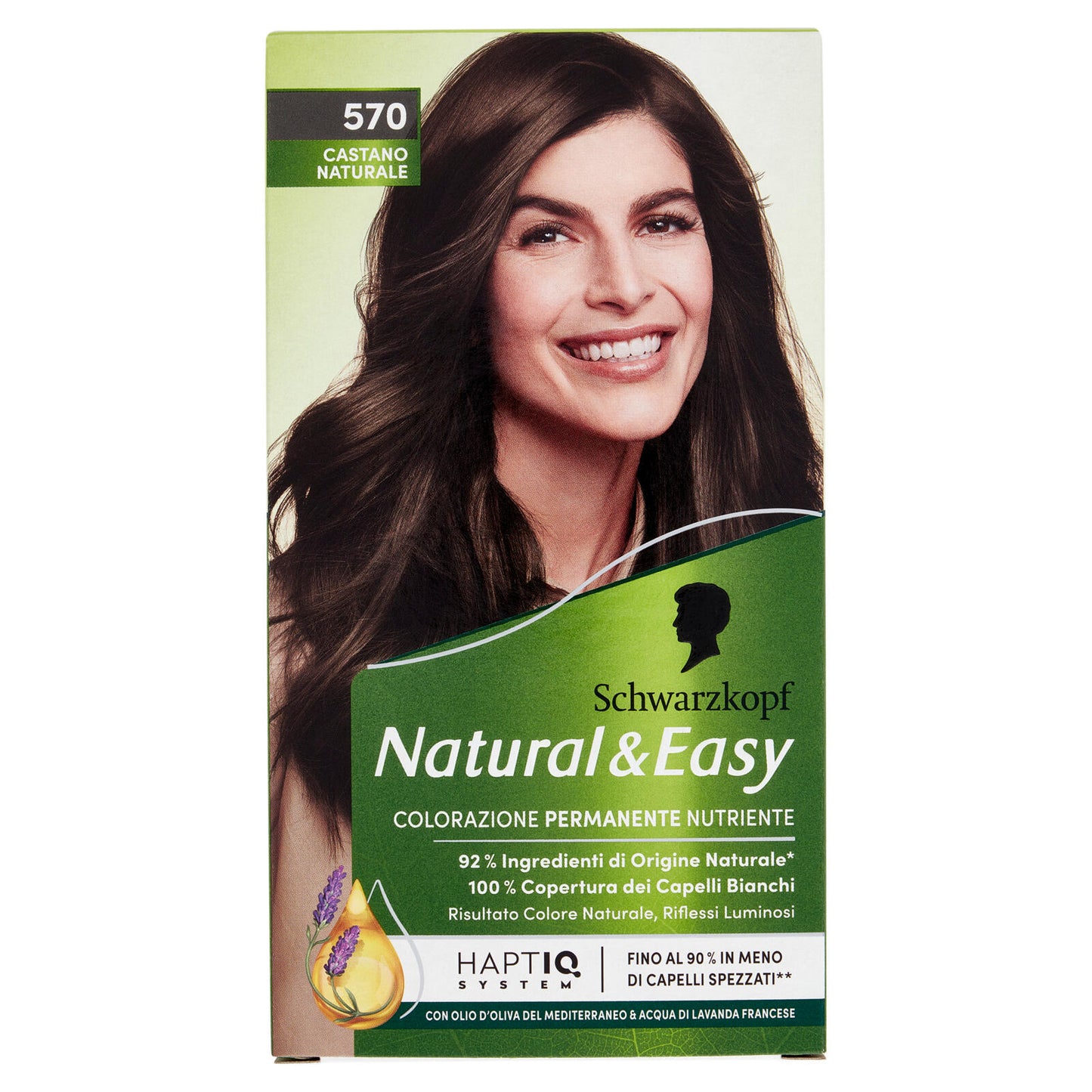 Schwarzkopf Natural&Easy 570 Castano Naturale