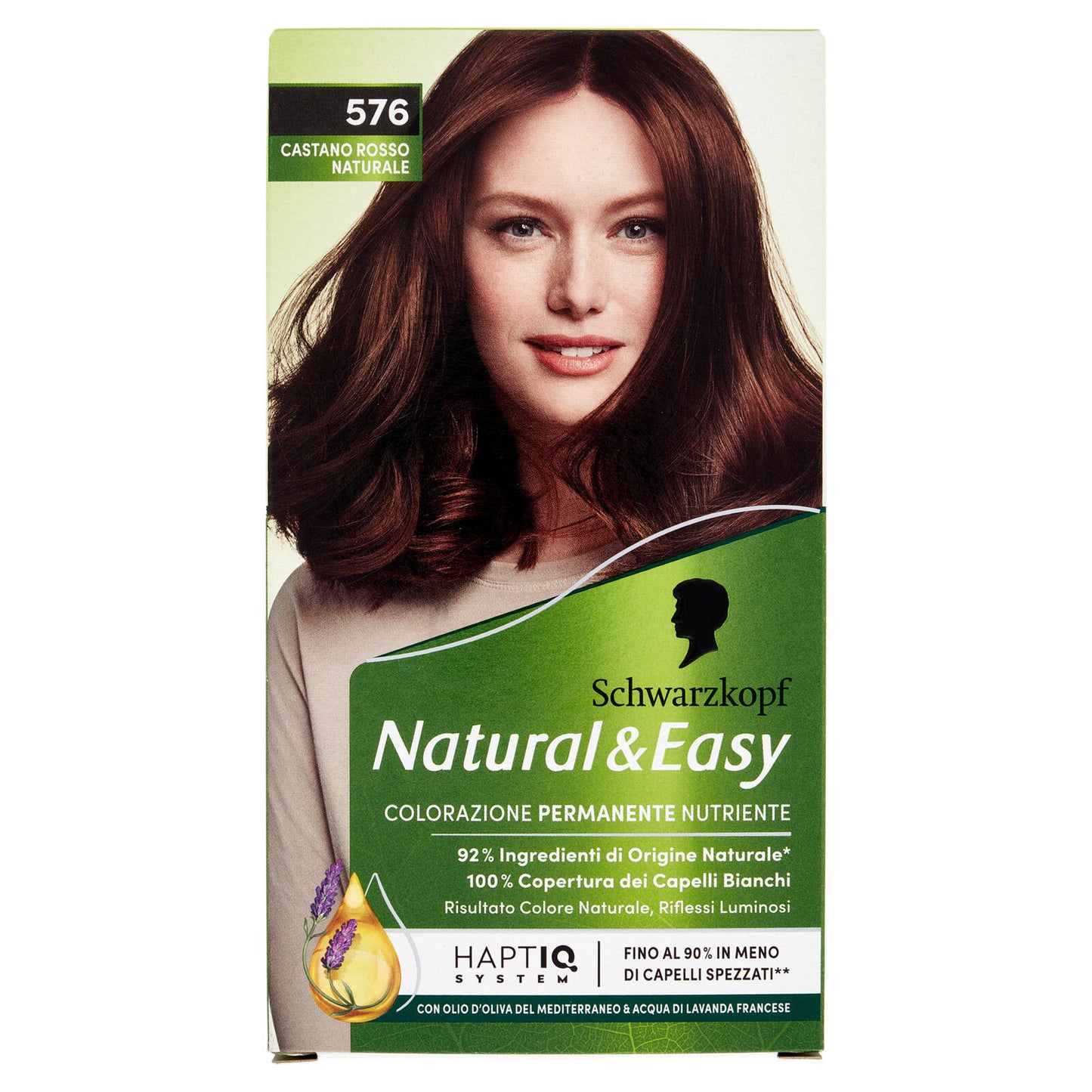 Schwarzkopf Natural&Easy 576 Castano Rosso Naturale