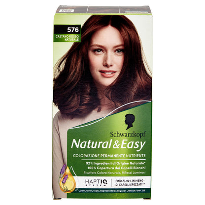 Schwarzkopf Natural&Easy 576 Castano Rosso Naturale