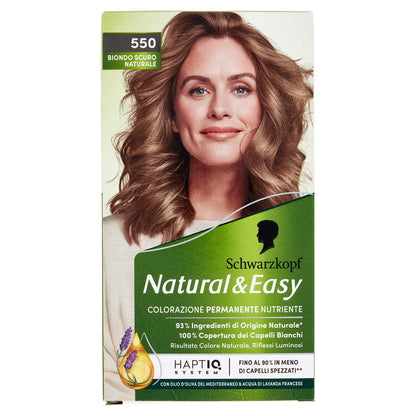 Schwarzkopf Natural&Easy 550 Biondo Scuro Naturale