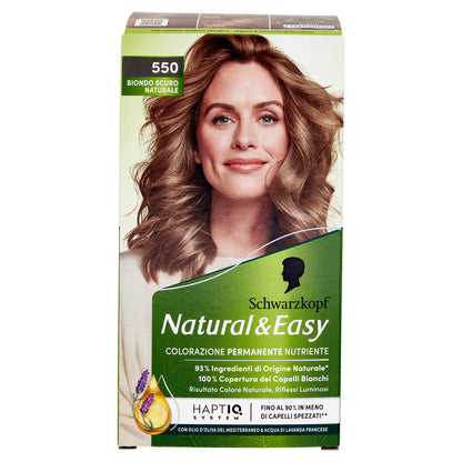 Schwarzkopf Natural&Easy 550 Biondo Scuro Naturale