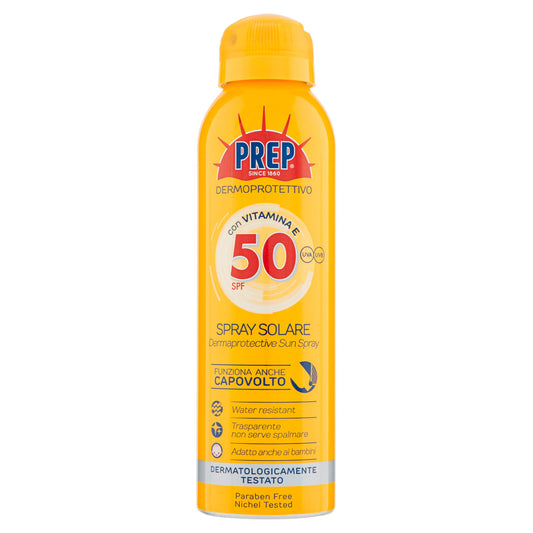 Prep Dermoprotettivo 50 SPF Spray Solare 150 ml