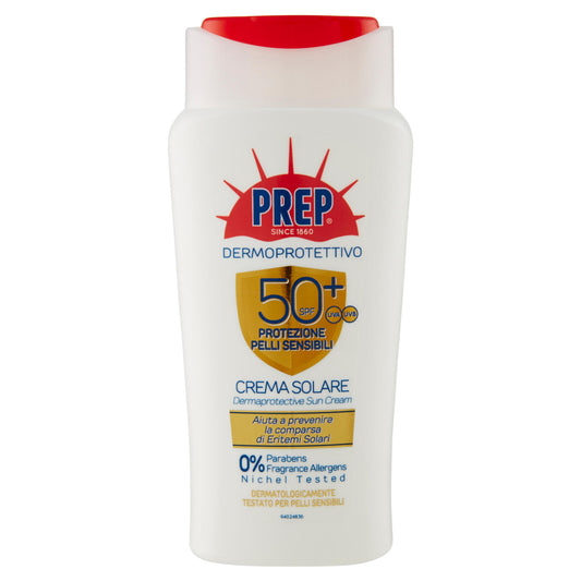 Prep Dermoprotettivo 50+ SPF Protezione Pelli Sensibili Crema Solare 200 ml