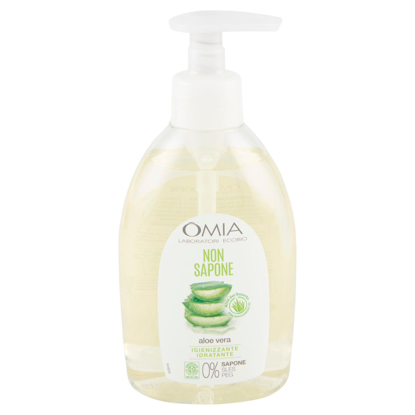 Omia Laboratori Ecobio Non Sapone Igienizzante Idratante aloe vera 300 ml