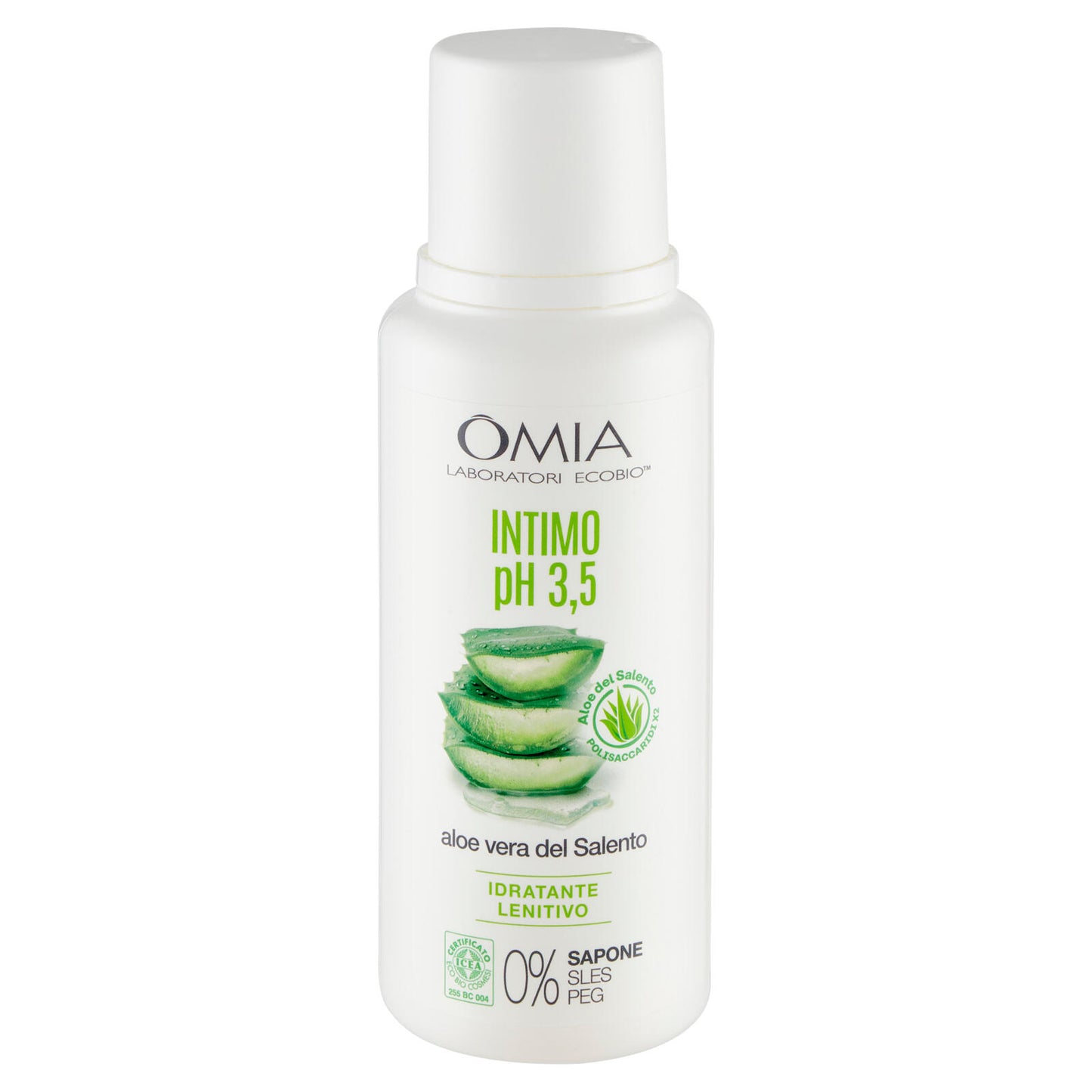 Omia Laboratori Ecobio Intimo pH 3,5 aloe vera del Salento Idratante Lenitivo 250 ml