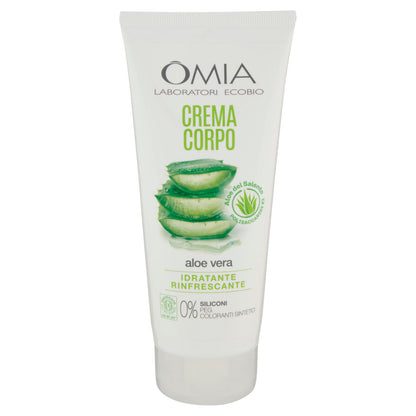 Omia Laboratori Ecobio Crema Corpo Idratante Rinfrescante aloe vera 200 ml