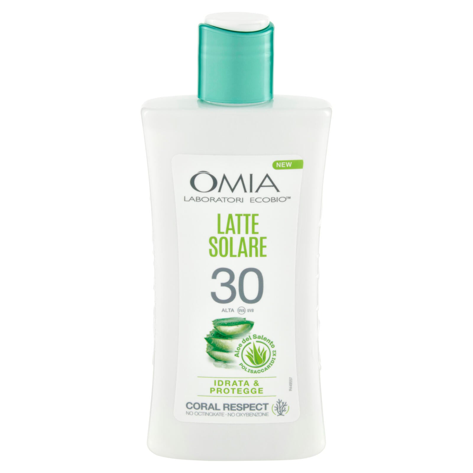 Omia Laboratori Ecobio Latte Solare 30 Alta Aloe del Salento 200 ml