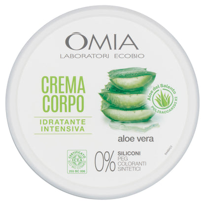 Omia Laboratori Ecobio Crema Corpo Idratante Intensiva aloe vera 150 ml