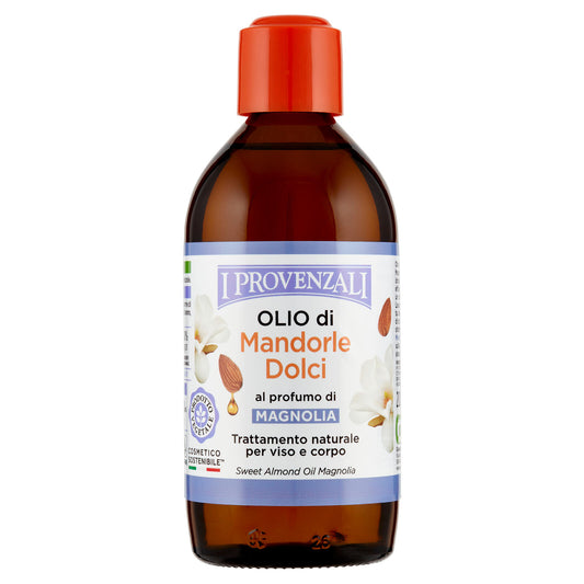 I Provenzali Olio di Mandorle Dolci al profumo di Magnolia 200 mL