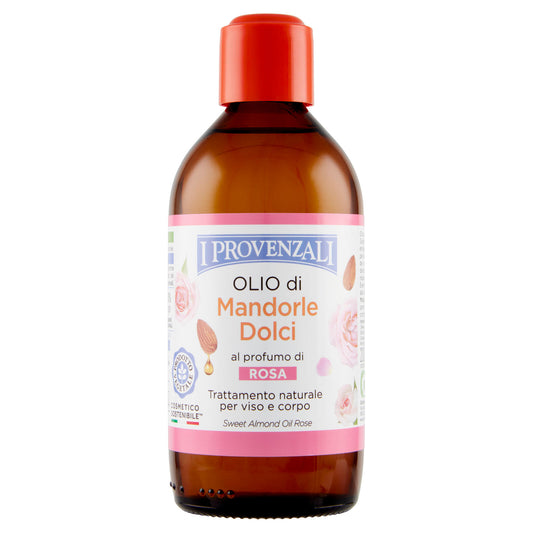 I Provenzali Olio di Mandorle Dolci al profumo di Rosa 200 ml