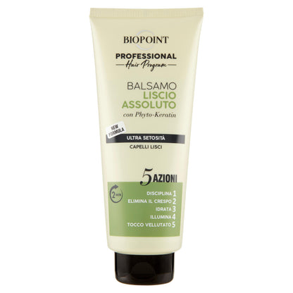 Biopoint Professional Hair Program Balsamo Liscio Assoluto 350 ml