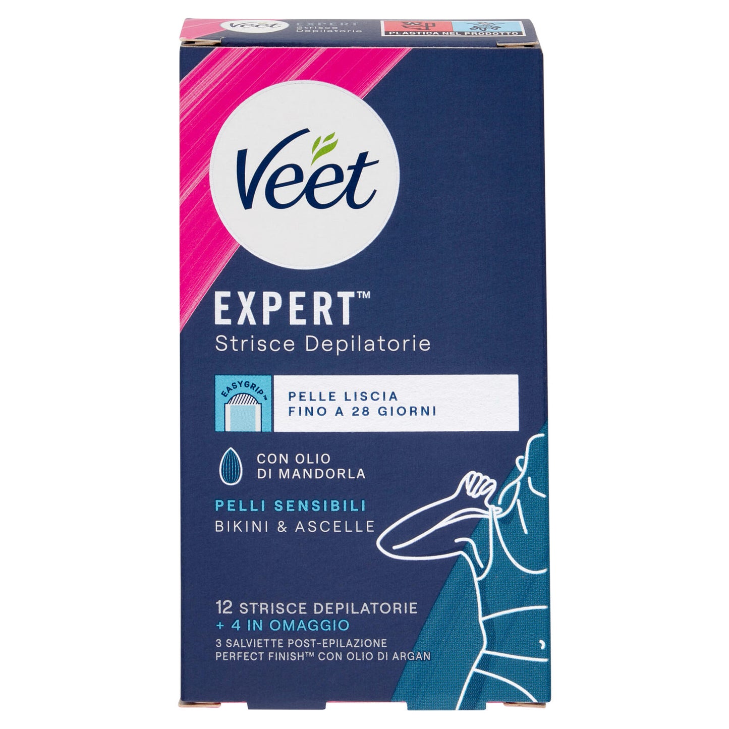 VEET Expert Strisce depilatorie a freddo per pelle normale del