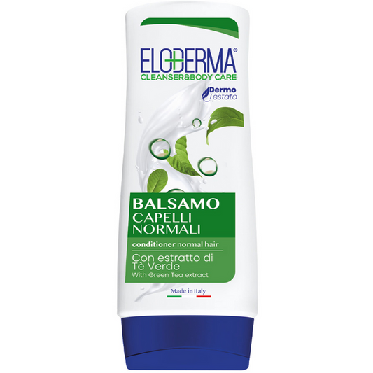 ELODERMA - Balsamo per capelli normali con estratto di tè verde - 75 ml