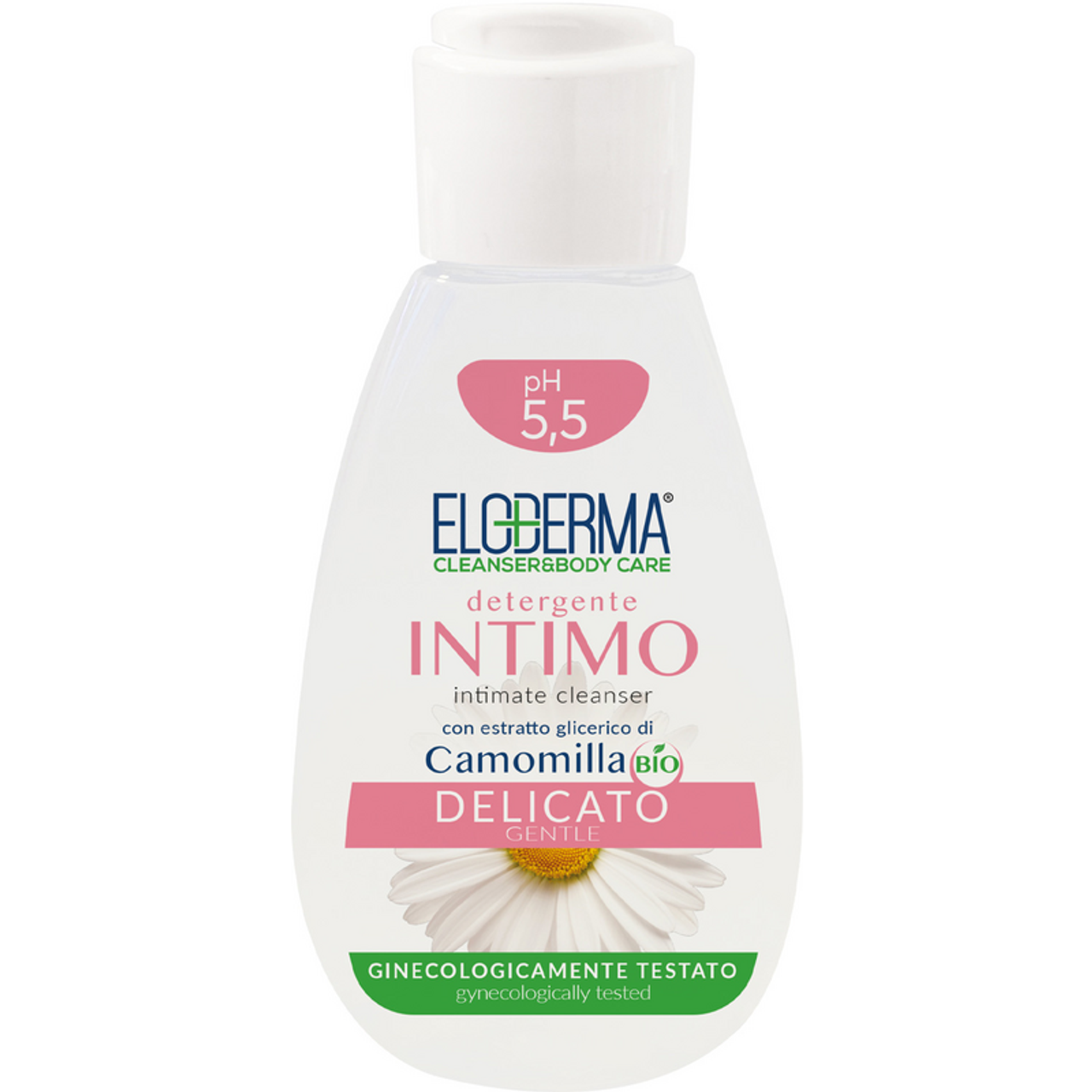 ELODERMA - Detergente Intimo Delicato pH 5,5 con Camomilla Bio - 50 ml