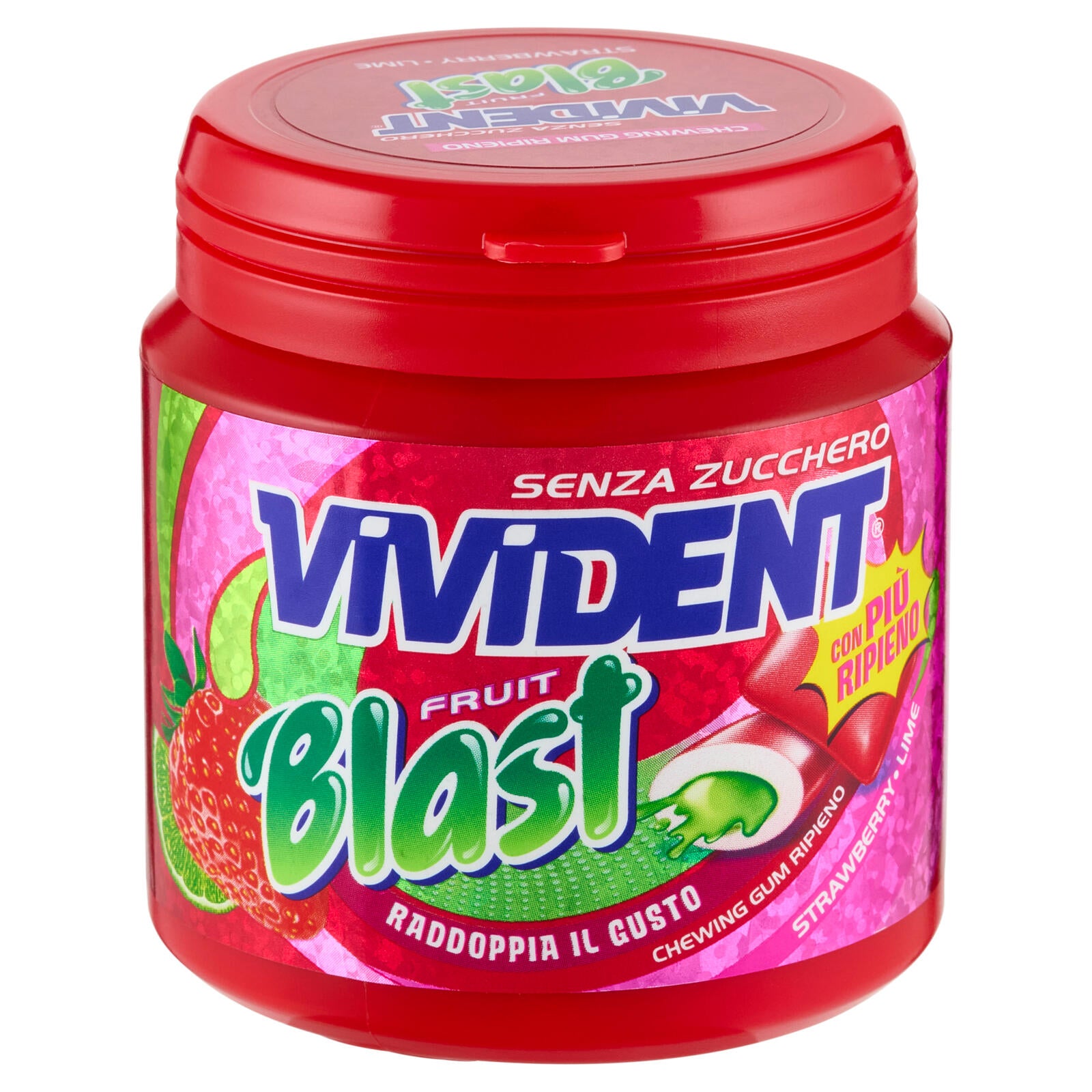 Vivident Fruit Blast Strawberry Lime 108 g