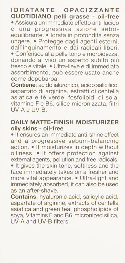 Collistar Uomo Idratante Opacizzante Quotidiano - 50 ml.